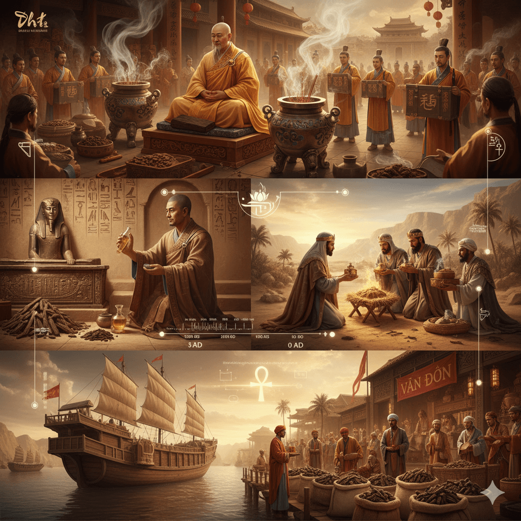Part 2: Agarwood in Ancient Cultures – "Spiritual and Commercial Roles"